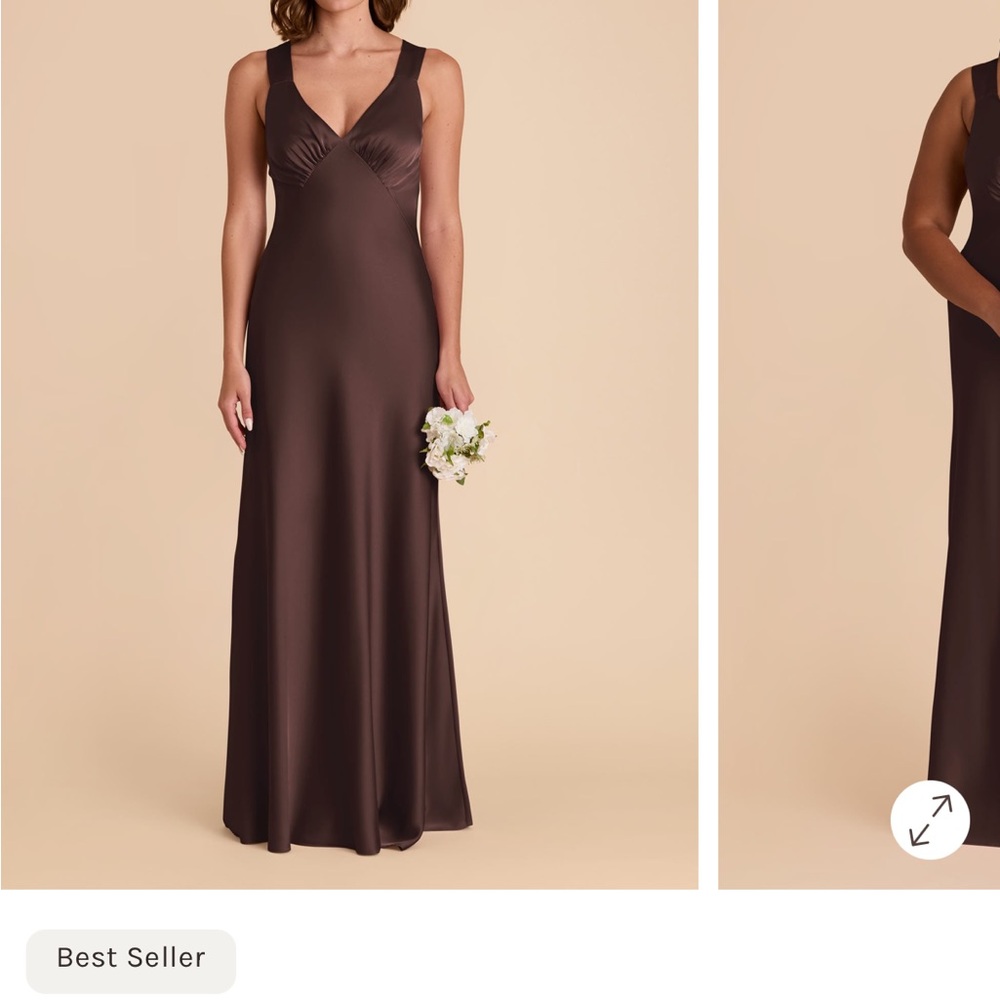 Birdy grey espresso bridesmaid dress
